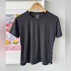 Merino tech superfine merino wool athletic t shirt